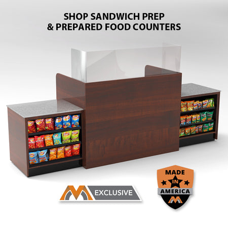 MOCO C-Store Sandwich Prep & Prepared Food Counters - Modern Store Equipment | www.modernstoreequipment.com