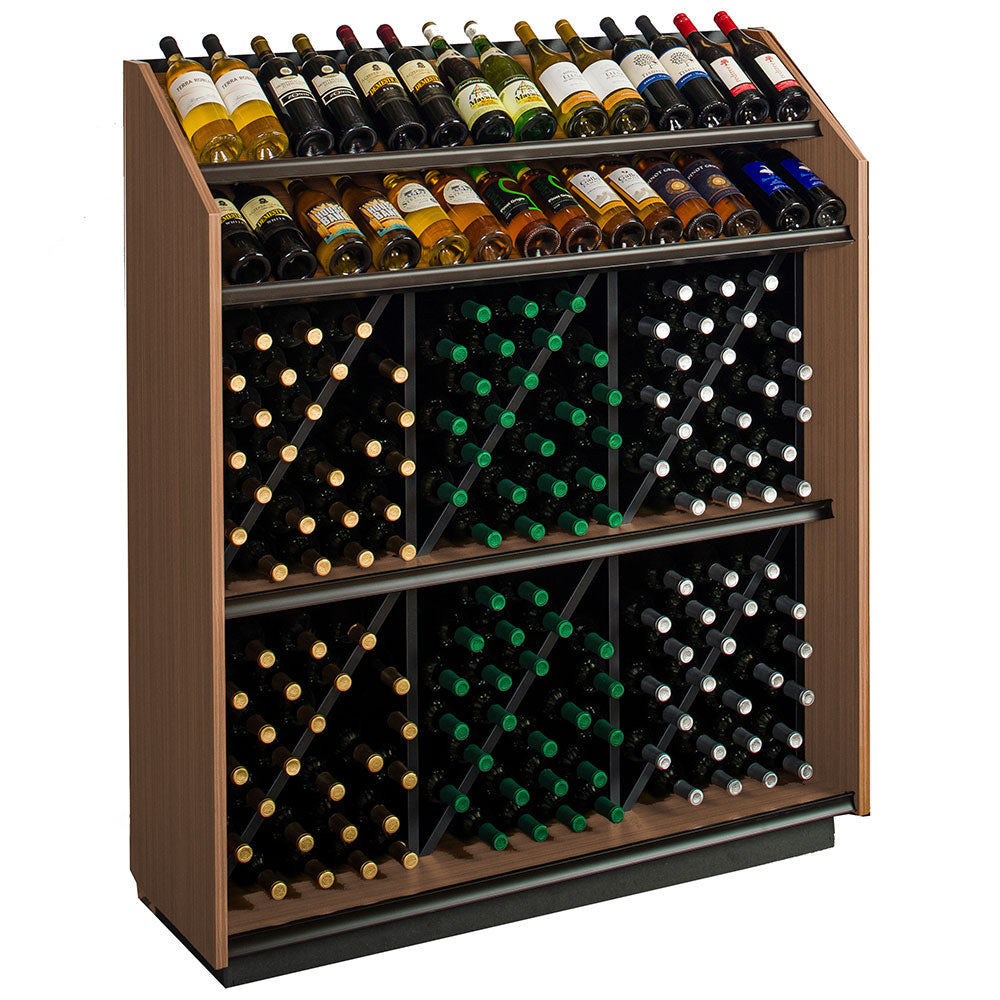 162 Bottle Wine Rack Display Merchandiser