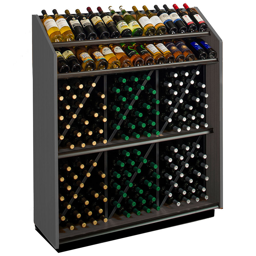 162 Bottle Wine Rack Display Merchandiser