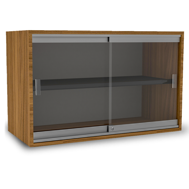 Locking 2 Tier Display Case for Valuable Wine & Spirits