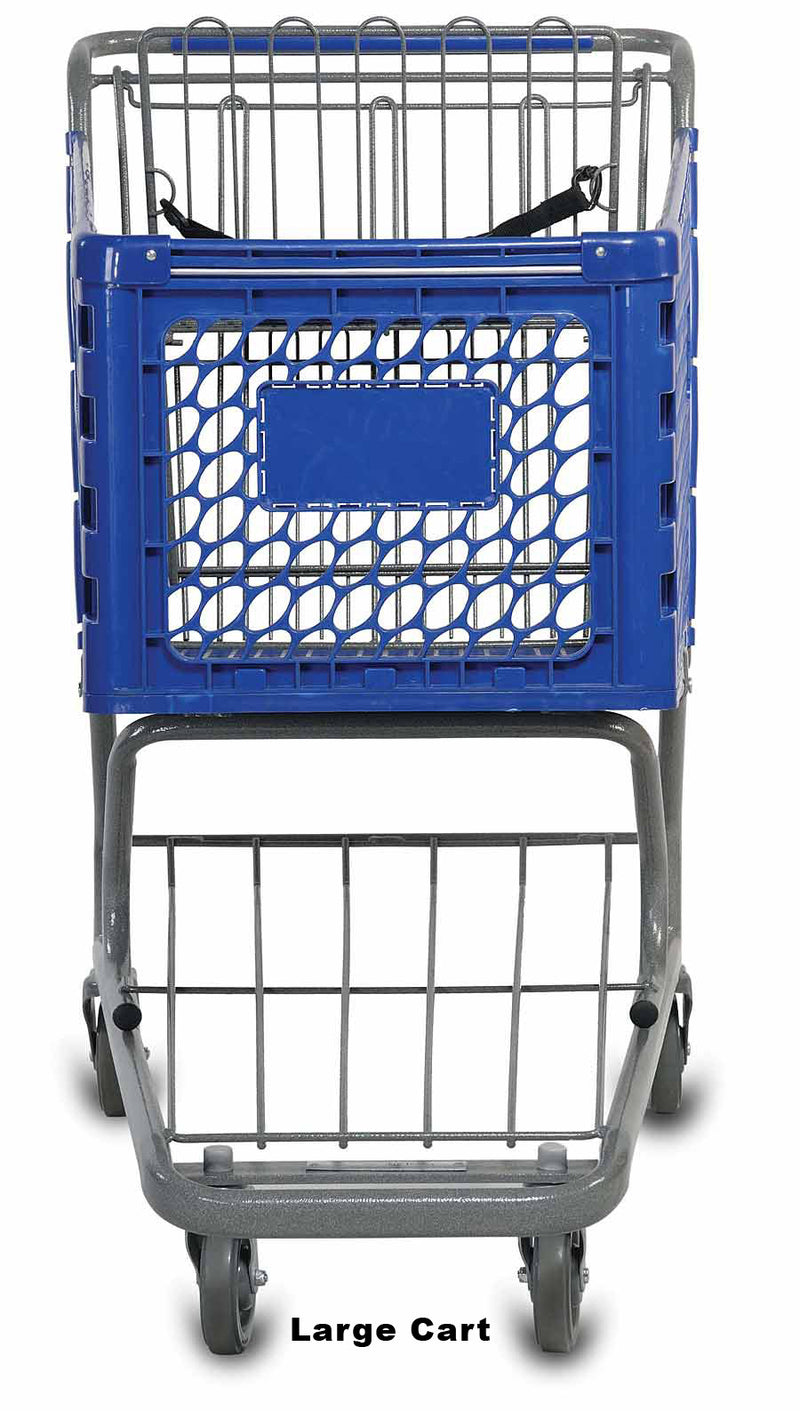 VersaCart Plastic Shopping Cart: Large