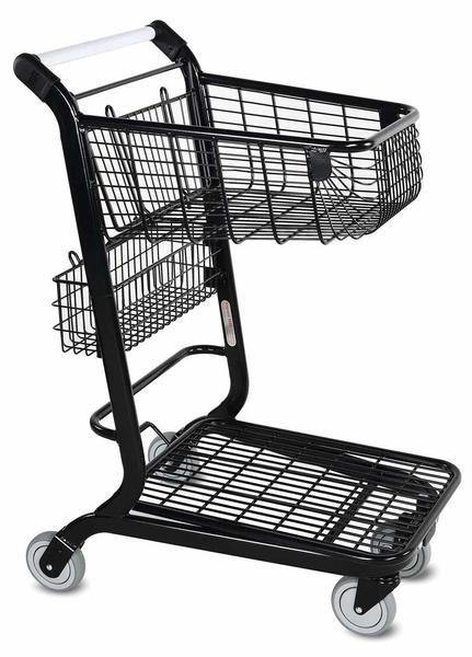 Express 3500-B Compact Metal Shopping Cart - Modern Store Equipment | www.modernstoreequipment.com
