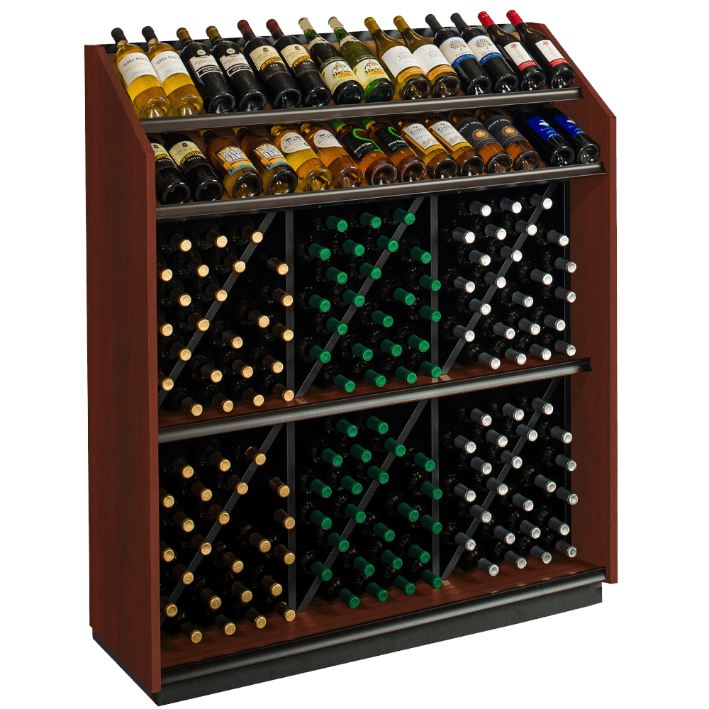 162 Bottle Wine Rack Display Merchandiser - Modern Store Equipment