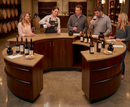 9' Round Customer Service or Sampling Counter / 3 Work Levels