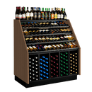 248 Bottle Wine Rack Display Merchandiser - Modern Store Equipment