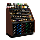 248 Bottle Wine Rack Display Merchandiser - Modern Store Equipment