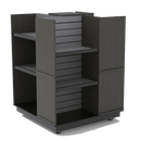 4-Way Mobile Display / Customizable for Your Store Merchandise / LED Available - Modern Store Equipment