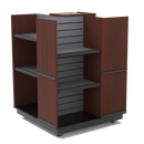 4-Way Mobile Display / Customizable for Your Store Merchandise / LED Available - Modern Store Equipment