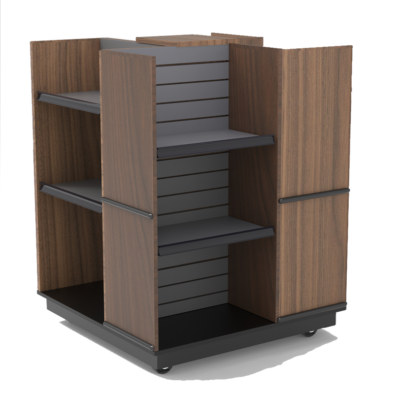 MOCO 4-Way Mobile Display / Customizable for Your Store Merchandise