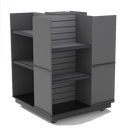 4-Way Mobile Display / Customizable for Your Store Merchandise