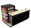 Compact Checkout with 3-Sided Merchandising