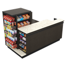 Compact Checkout with 3-Sided Merchandising