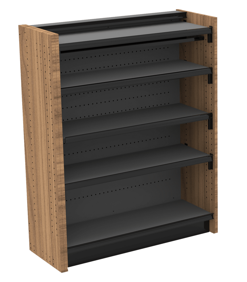 Standard Duty Modular Shelving STARTER: 36"W x 15"D x 48”H