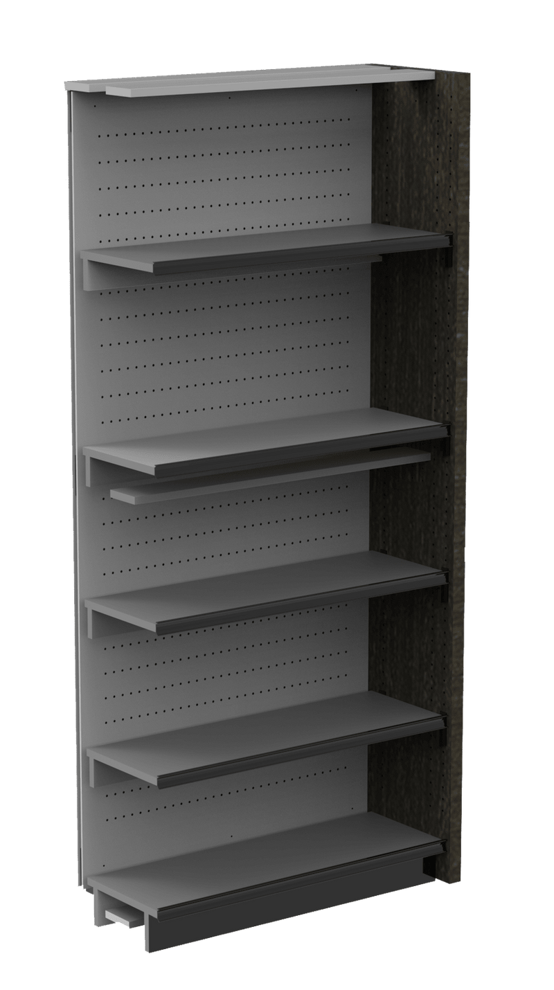 Standard Duty Modular Shelving ADD-ON: 36"W x 15"D x 83”H