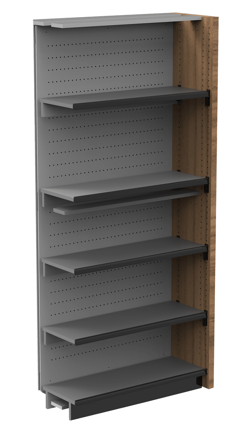 Standard Duty Modular Shelving ADD-ON: 36"W x 15"D x 83”H