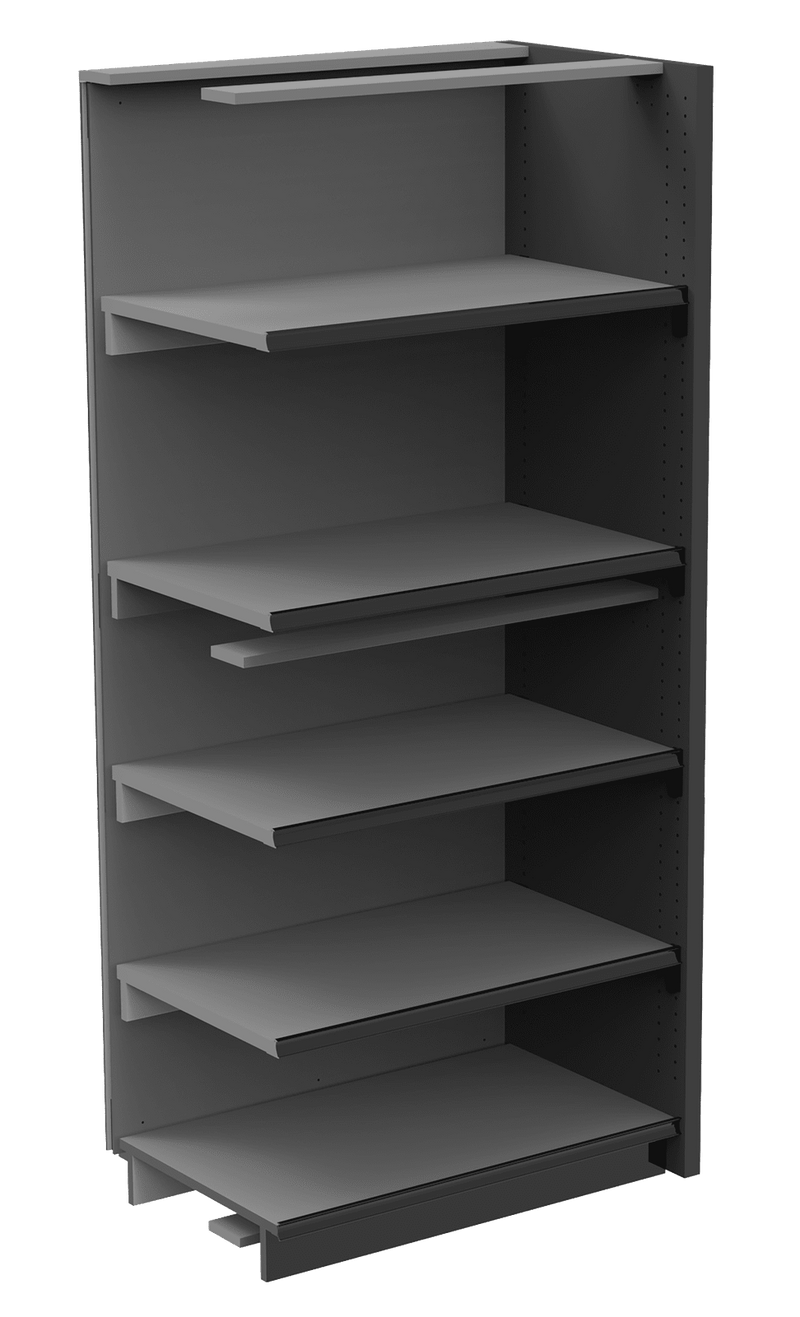 Heavy Duty Modular Shelving ADD-ON: 36"W x 24"D x 83”H