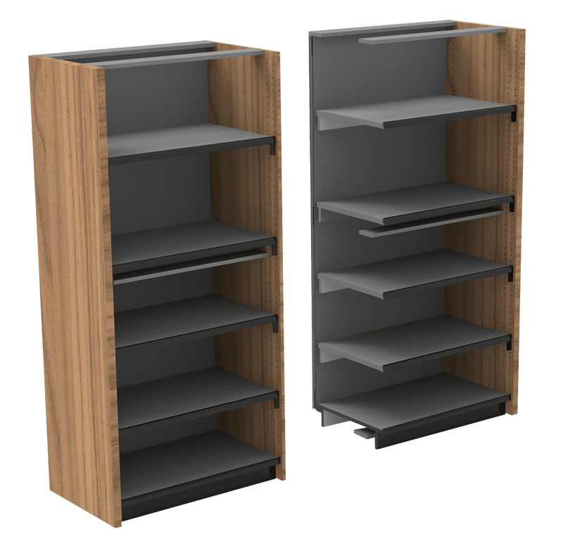 Heavy Duty Modular Shelving ADD-ON: 36"W x 24"D x 83”H