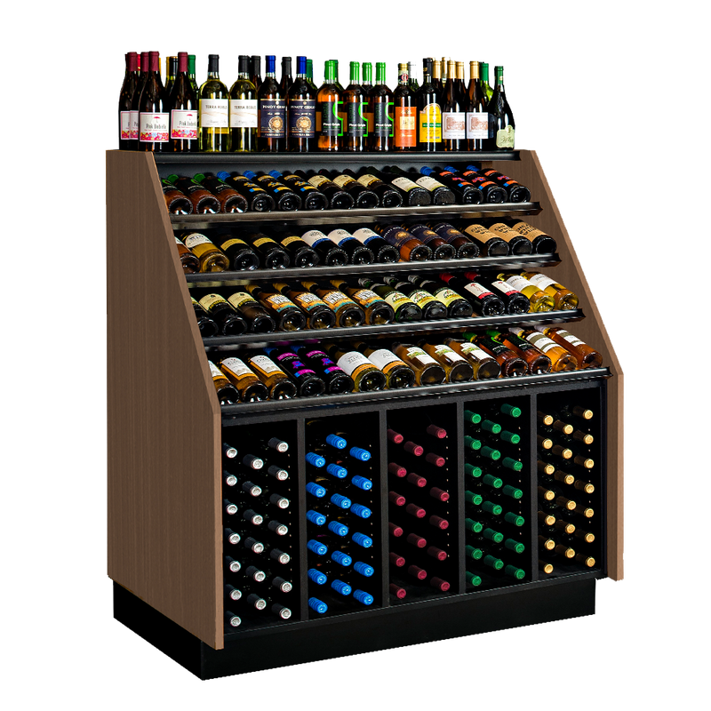 248 Bottle Wine Rack Display Merchandiser