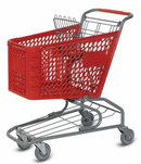 VersaCart Plastic Shopping Cart: Small