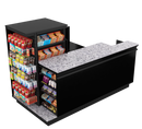 Compact Checkout with 3-Sided Merchandising