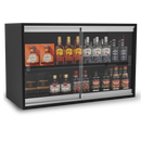 NEW LOW PRICE! Locking 2 Tier Display Case for Valuable Wine & Spirits