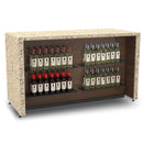 Parson Waterfall Design Sampling / Tasting Counter: 72"W x 30"D x 41"H - Modern Store Equipment