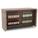 Parson Waterfall Design Sampling / Tasting Counter: 72"W x 30"D x 41"H - Modern Store Equipment