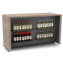 Parson Waterfall Design Sampling / Tasting Counter: 72"W x 30"D x 41"H - Modern Store Equipment