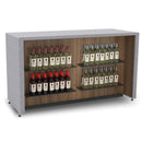 Parson Waterfall Design Sampling / Tasting Counter: 72"W x 30"D x 41"H - Modern Store Equipment