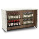 Parson Waterfall Design Sampling / Tasting Counter: 72"W x 30"D x 41"H - Modern Store Equipment