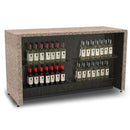 Parson Waterfall Design Sampling / Tasting Counter: 72"W x 30"D x 41"H - Modern Store Equipment