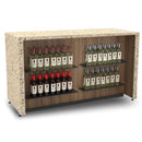 Parson Waterfall Design Sampling / Tasting Counter: 72"W x 30"D x 41"H - Modern Store Equipment