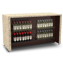 Parson Waterfall Design Sampling / Tasting Counter: 72"W x 30"D x 41"H - Modern Store Equipment