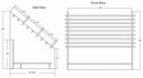 Wine Crate Display Fixture Wine Rack - Modern Store Equipment