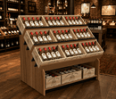 Wine Crate Display Fixture Wine Rack - Modern Store Equipment