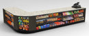 Curved Display-Front Checkout Counter with Display Front Shelves & LED