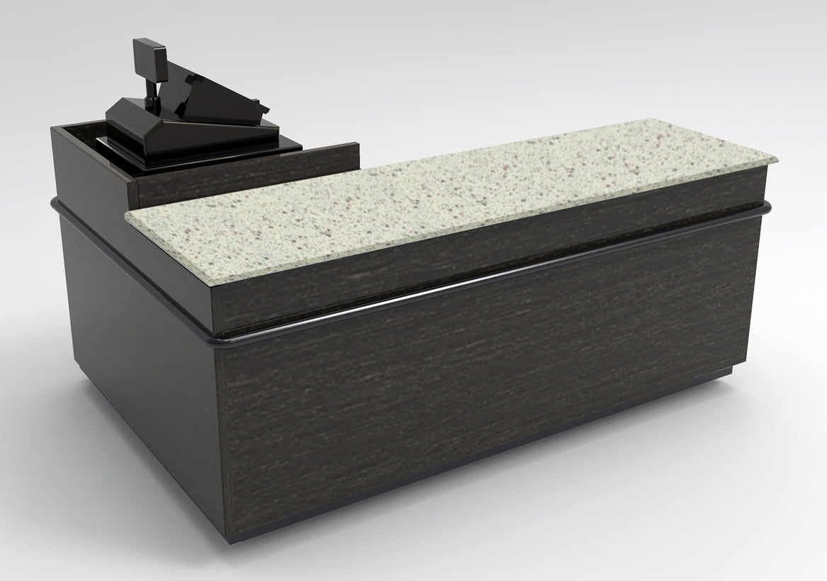 L-Shaped Checkout Counter - 44