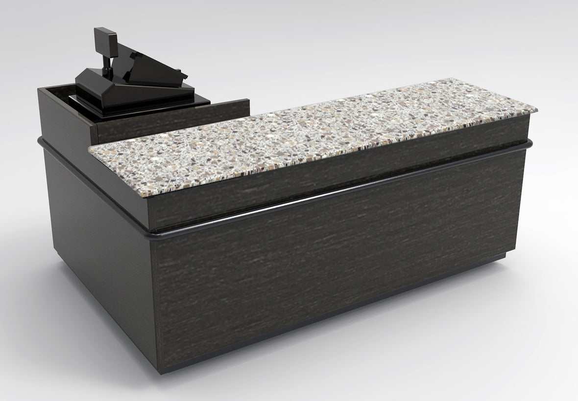 L-Shaped Checkout Counter - 44