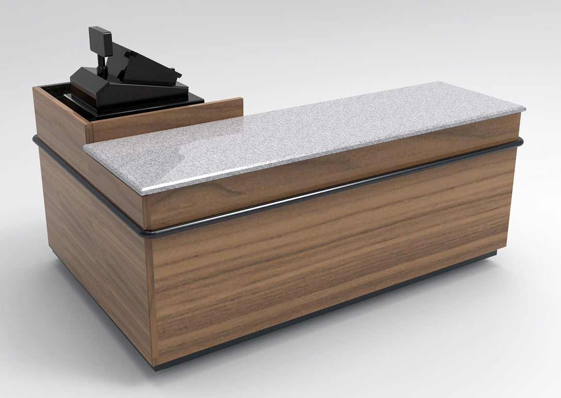 L-Shaped Checkout Counter - 44