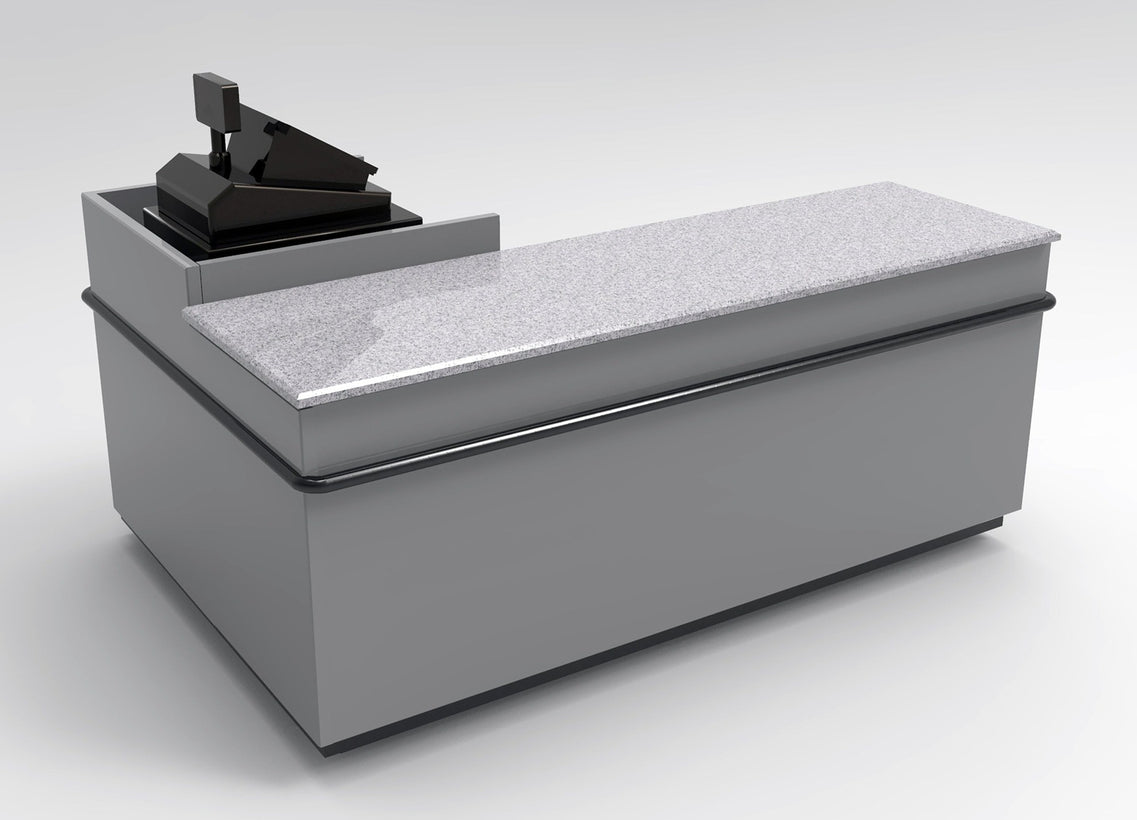 L-Shaped Checkout Counter - 44