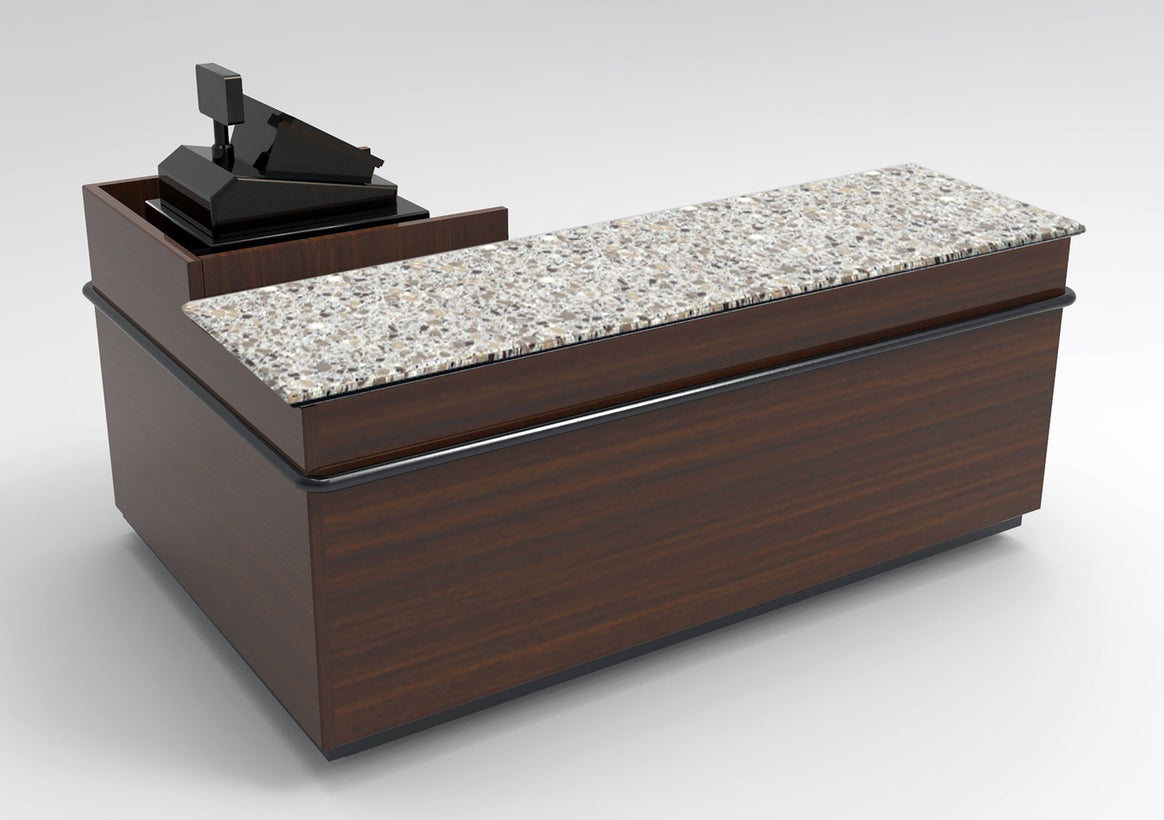 L-Shaped Checkout Counter - 44