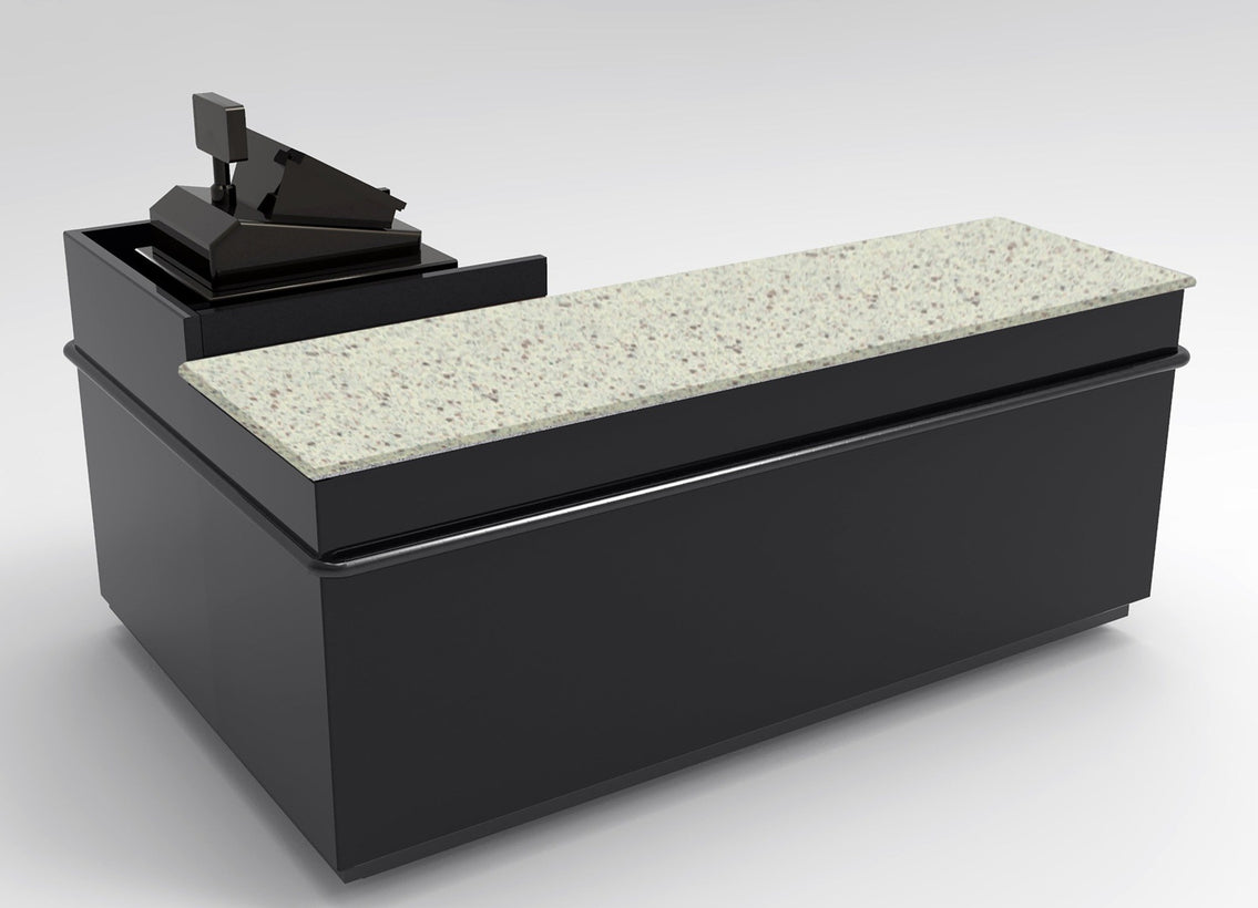 L-Shaped Checkout Counter - 44