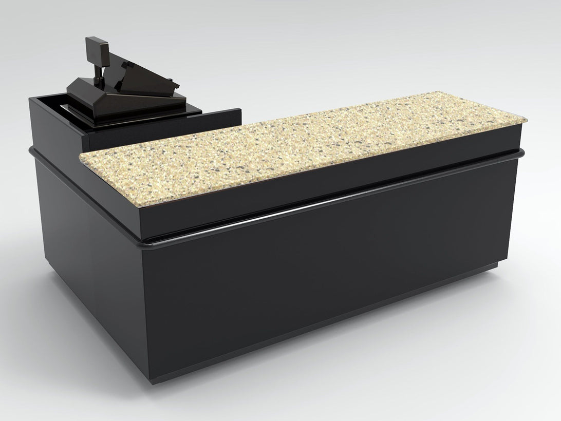 L-Shaped Checkout Counter - 44