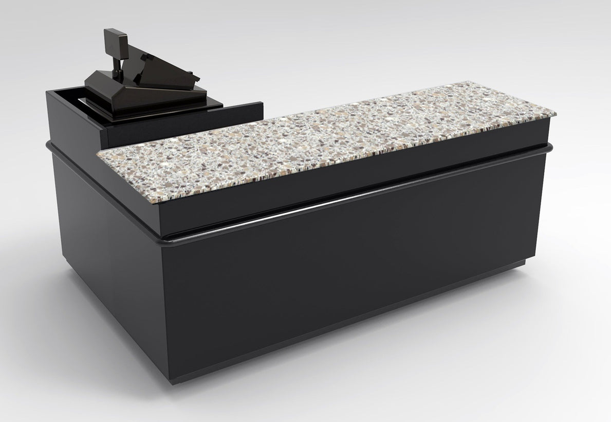 L-Shaped Checkout Counter - 44