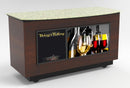 Curved Top Mobile Sampling / Tasting Counter: 48" & 64"