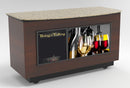 Curved Top Mobile Sampling / Tasting Counter: 48" & 64"