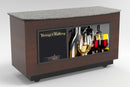 Curved Top Mobile Sampling / Tasting Counter: 48" & 64"