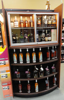 Locking 2 Tier Display Case for Valuable Wine & Spirits - Modern Store Equipment | www.modernstoreequipment.com