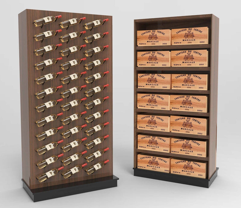 98" Tall Wine Tower For Display & Storage