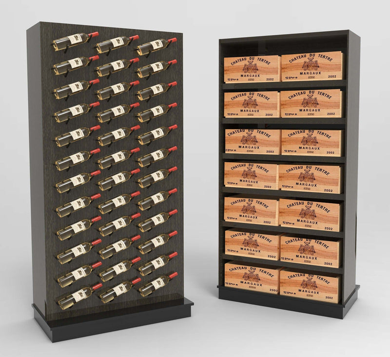 98" Tall Wine Tower For Display & Storage